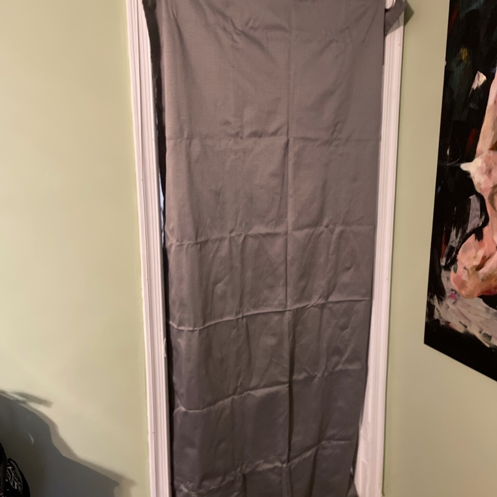 Gray Blackout Curtain